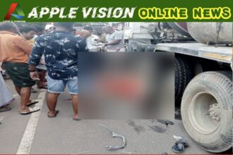 കാഞ്ഞിരമറ്റം പള്ളിമുക്കിൽ വാഹനാപകടം , അരയൻകാവ് സ്വേദേശിനി ഇരുചക്ര വാഹന യാത്രിക മരണപ്പെട്ടു